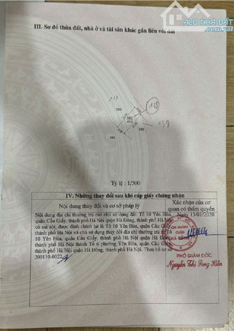 Bán Đất mặt ngõ Mỗ Lao:40m ô tô vào đất, ngõ thông, kinh doanh, hay ở cực sướng, nhỉnh 10ỷ - 1
