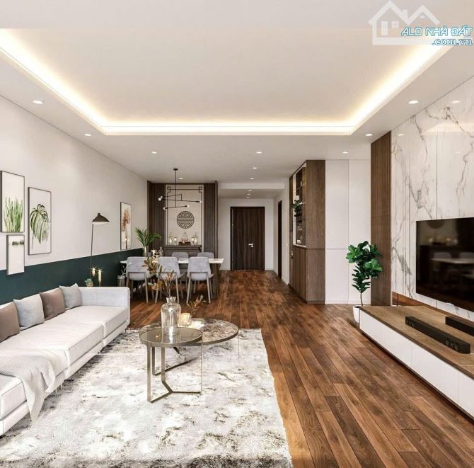 Bán căn hộ Hateco Hoàng Mai 55m², 2 ngủ, full nội thất, ban công rộng, view Yên Sở, 3.x tỷ - 1