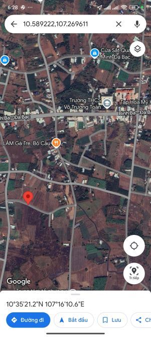 Cần bán 9392m2 đất phủ hồng, mặt tiền đường nhựa đến 65m Đá Bạc Châu Đức Bà rịa Vũng Tàu - 1
