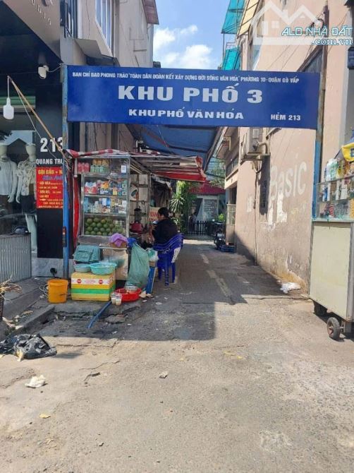 NHÀ TRUNG TÂM P10 - ĐỐI DIỆN NGÂN HÀNG - TRƯỜNG HỌC 26M2 GIÁ CHỈ NHỈNH HƠN 3 ĐỒNG - 1