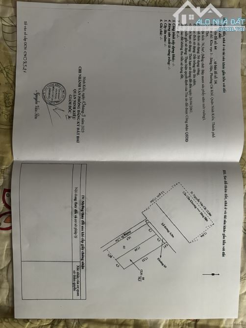 Bán đất mặt tiền cồn Khương tặng căn nhà cấp 4 - 2