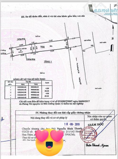 💢Kẹt tiền cần bán gấp lô đất thổ cư 107m2- hẻm 7m đường TX 25 Quận 12- chỉ 4,35 tỷ - 2