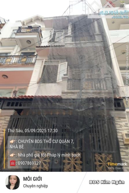 Bán nhà Đào Tông Nguyên, Nhà Bè, HXH, Ngang 4x13m, 4PN, full nội thất, nhỉnh 6 Tỷ - 2