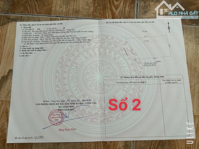 SIÊU RẺ-  ĐI BIỂN LỘC AN 5KM- NGAY KHU QH SÂN BAY VÀ SÂN GOLF HỒ TRÀM  🌈 DT 1000m2 - 3