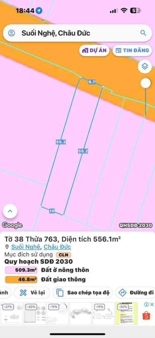 Cần bán lô mặt tiền Đường Số 6 Suối Nghệ, Huyện Châu Đức - 3