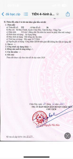 5800m2 Láng lớn - Kim Long, Xã Bàu Chinh, Châu Đức. giá 9.5 tỷ - 3