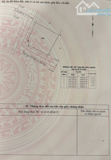 HÓC MÔN, BÁN LÔ ĐÁT GÓC 2 MẶT TIỀN HẺM HL9 NHỊ BÌNH GÀN SÔNG SÀI GÒN - 3