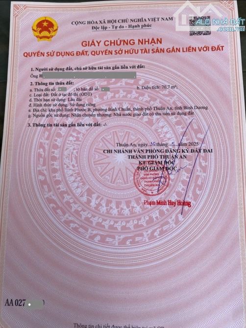 3,45Tỷ TL🔥Bán nhà 1 Lầu 70m2 ĐANG XÂY sau chợ Phú Phong 200m, p.Bình Chuẩn, Tp.Thuận An - 4