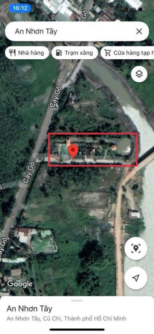 Cần bán đất + nhà vườn view kênh sông sài gòn đường Cây Gõ Xã An Nhơn Tây 4200m2 2000m thổ - 4