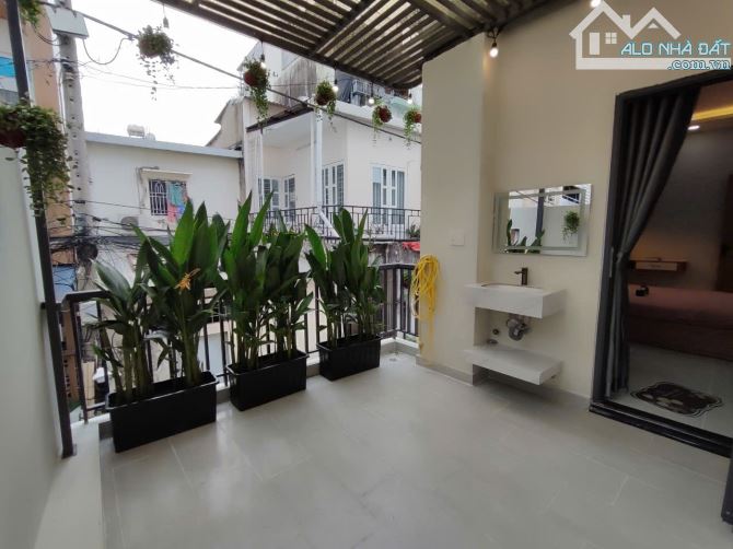 HẺM Ô TÔ LÝ THUYẾT, 2 Tầng 3PN 41m2, P7 Bình Thạnh, giá 6.38ty TL - 4