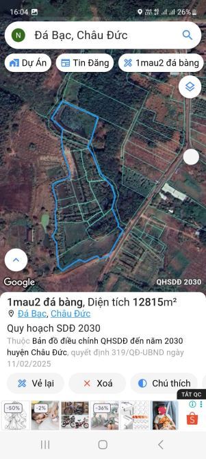 1mẫu2 view vườn cây trái, ao sen mát mẻ, đường nhựa đi 700tr/sào - 4