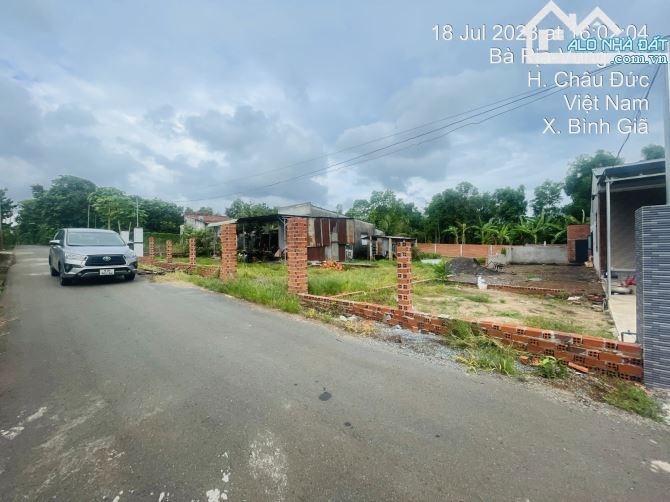 Đất khu bàn cờ Bình Giã - gần Uỷ Ban , Trường Học , 65m mặt tiền thích hợp phân lô - 4