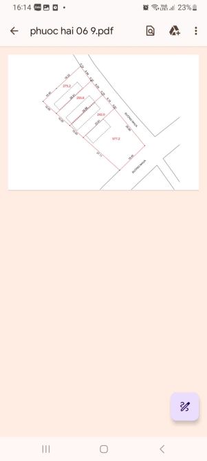 BÁN ĐẤT XÃ PHƯỚC HẢI - TP HỒ CHÍ MINH; VIEW NÚI MINH ĐẠM - CÁCH BIỂN 4KM  📐3 LÔ LIÊN KỀ - 4