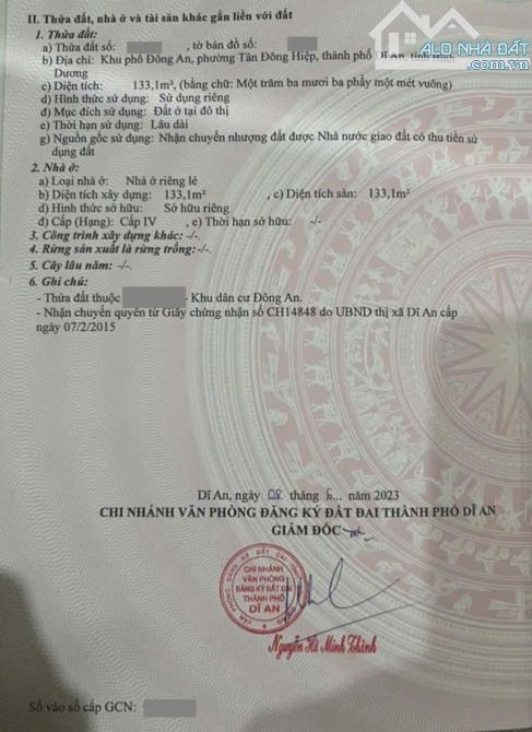 Đất mặt tiền kinh doanh khu Đông An, 133m ngang 10m full thổ cư, 2825 Dĩ An - 4