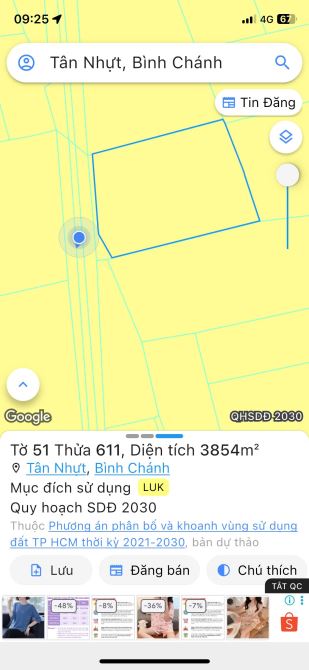 CHÍNH CHỦ GỬI BÁN LÔ ĐẤT MẶT TIỀN ĐƯỜNG dự phóng 20M - hơn 1170m2 🔥giá TL Mạnh - 4