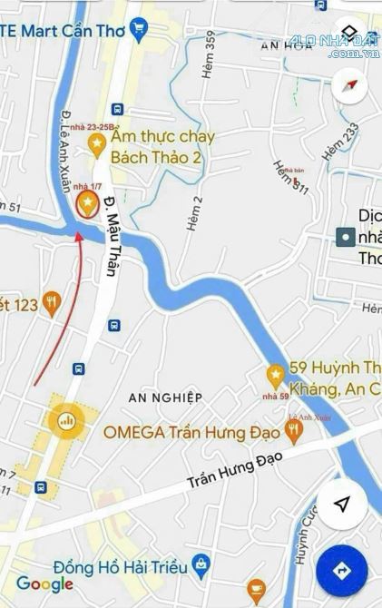 ĐẤT 7,6 TỶ MẶT TIỀN ĐƯỜNG LÊ ANH XUÂN (đối diện Hoa Viên Thành Đạt),TP CẦN THƠ - 5