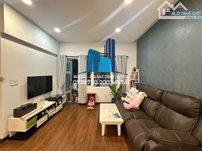 Bán chung cư Khánh Hội 2 - 75m2 2pn 2wc - Có nội thất - Giá 5,2 tỷ ( đã có sổ ) - 6