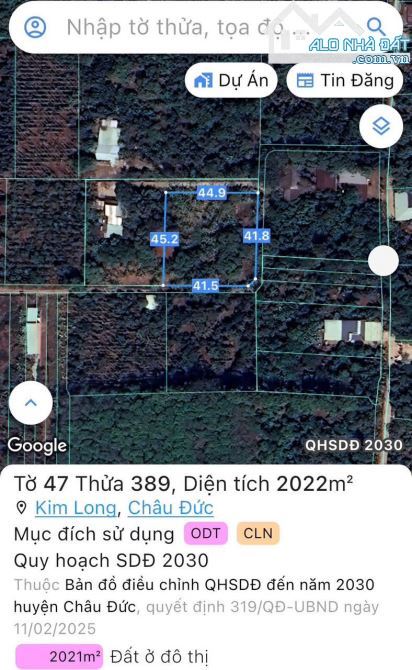Bán lô đất đường xe hơi Quốc Lộ 56, Thị trấn Kim Long, Châu Đức, Vũng Tàu - TP. HCM - 6