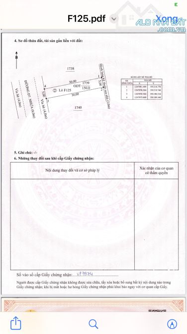 Cần Bán Gấp Lô Đất Mặt Tiền Đường D7-5F - 2