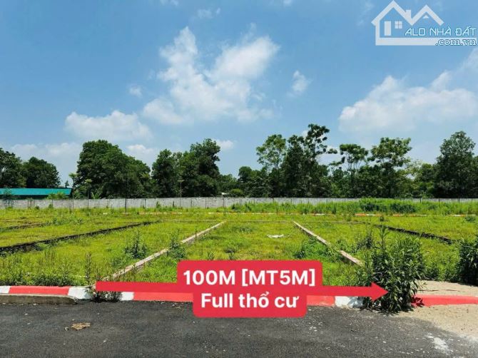 100M2, FULL ĐẤT Ở, TRUNG TÂM CNC HÒA LẠC