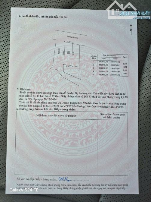96M Lô góc trục chính tại Tân Tiến, Chỉ 2,45 tỉ