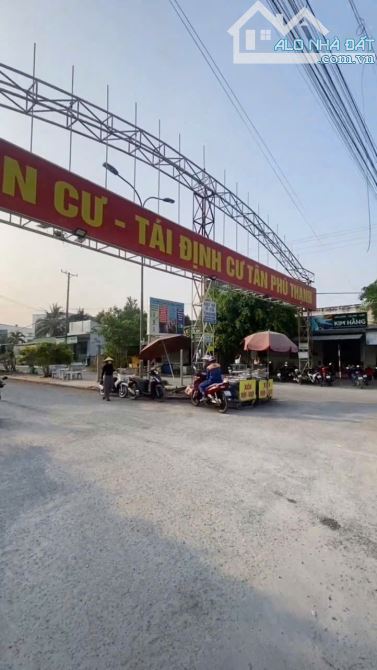 Chủ cần bán 4 nền liền kề Khu TĐC Tân Phú Thạnh - Gần KCN Tân Phú Thạnh