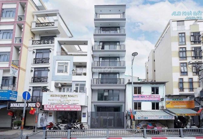 Toà CHDV mới xây MT 66 Bình Quới Bình Thạnh, 7 tầng 20 phòng HĐT 90tr/tháng giá 35 tỷ