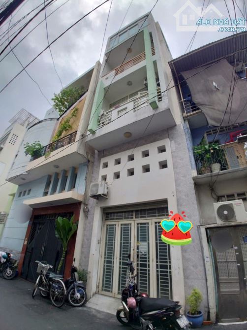 Bán Nhà Quận 3, Lê Văn Sỹ .Hẻm 8m thông Trường Sa , dòng tiền  khoán 25tr hoặc có thể hơn