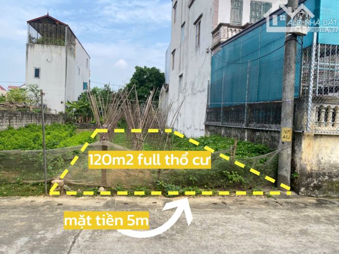 🔥 BÁN ĐẤT ĐẸP – VĂN MỸ, TRẦN PHÚ, HÀ NỘI, 120M2 ĐẤT Ở 🔥