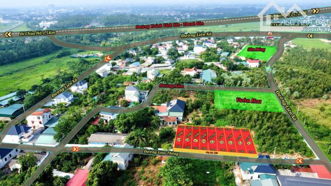 RA HÀNG 06 LÔ ĐẤT THÔN MỚI-THANH VÂN-TAM DƯƠNG DT150-162M MT5,4M 80M(TC) GIÁ 1,2XTỶ SĐCC