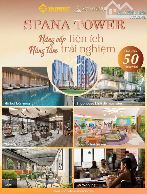 🌟🌟 SPANA TOWER: Căn hộ cao cấp, vị trí đắc địa nhất Đà Nẵng! 🌟