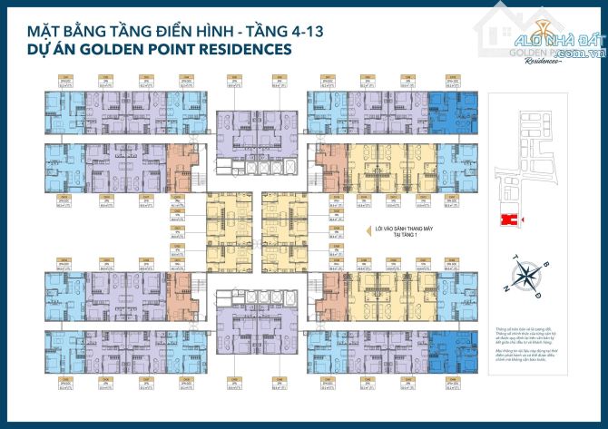 Dự án NHÀ Ở XÃ HỘI GOLDEN POINT RESIDENCES NHẬN NHÀ 5/2026