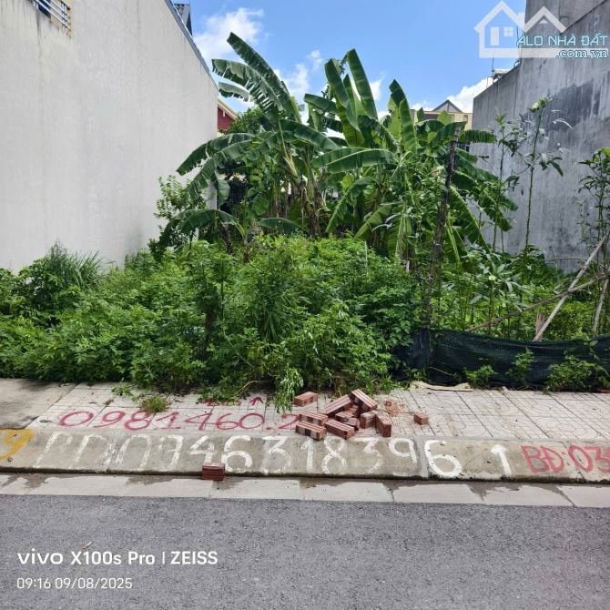 BÁN LÔ ĐẤT ĐẸP 2 MẶT TIỀN TRƯỚC SAU– TỔ 8, THỊ TRẤN AN DƯƠNG, AN DƯƠNG, HẢI PHÒNG