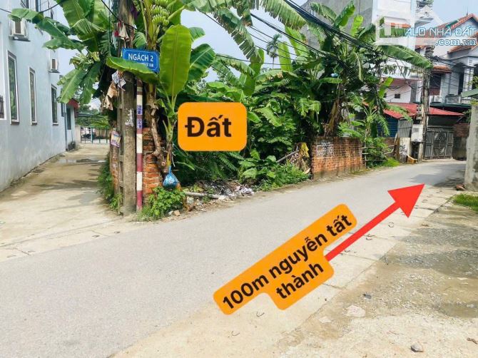 Bán ô góc đất trục chính ngõ 16 đường Nguyễn Tất Thành, Khai Quang, Vĩnh Yên.