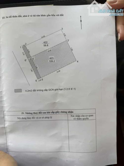 Bán đất phố Phú Xá, diện tích 60m2, giá 12.6 tỷ