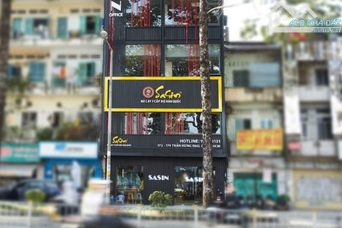 Bán nhà 2MT Trần Hưng Đạo + Cống Quỳnh, NCT Q1, DT 962m², KC 4 tầng - Giá  500 tỷ