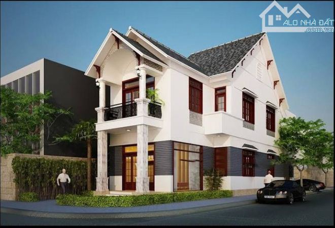 Bán nhà 3 tầng góc 2 mt đường Hoàng Dư Khương,Cách công viên thanh niên 50m.Dt 126,5m