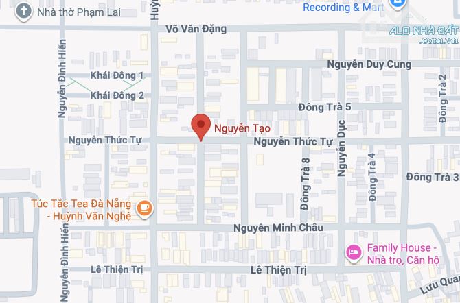 TÔI CC CẦN BÁN LÔ ĐẤT NGUYỄN TẠO-DT 200M2-NGANG 8M-HOÀ HẢI-NGŨ HÀNH SƠN-ĐÀ NẴNG