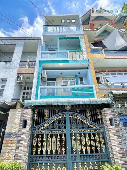 NHÀ ĐƯỜNG SỐ 4 Q6 (4X24) 4 TẦNG. GIÁ CHỈ 12,8 TỶ
