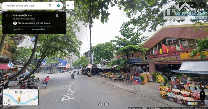 - Diện tích 80,8m2 Nhà 2 tầng kiệt oto Phan Bội Châu, gần cạnh chợ Bến Ngự, 4.5 tỉ