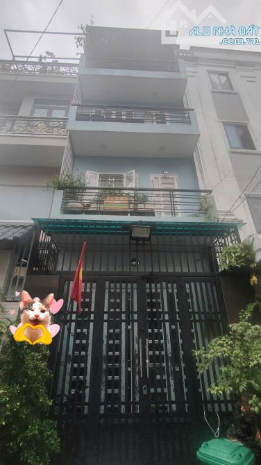 4 TẦNG ĐÚC BTCT ~ 60M² (4x14) – 5,8 TỶ – NGAY CHỢ CẦU, Q12 – HẺM XE HƠI QUAY ĐẦU