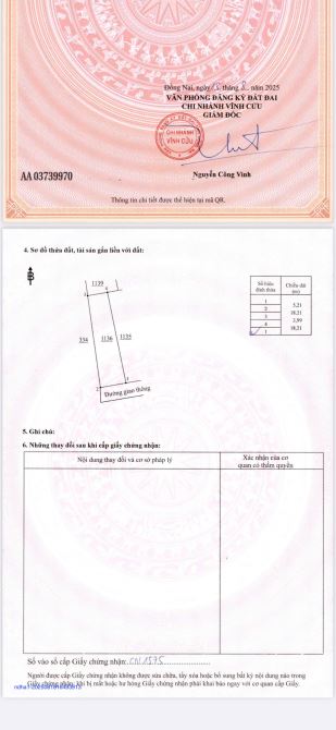 CHỦ BÁN GẤP LÔ ĐẤT NGAY PHƯỜNG TÂN TRIỀU MỚI TRẢ TRƯỚC 200 TRIỆU