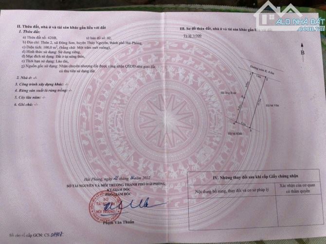 🌹🌹 BÁN LÔ ĐẤT ĐẸP 100m² – ĐÔNG SƠN 🌹🌹