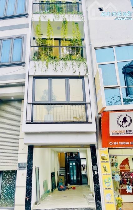 Bán nhà bờ sông Sét - Thịnh Liệt. Mặt phố Ô tô tránh - Kinh doanh - thang máy nhập
