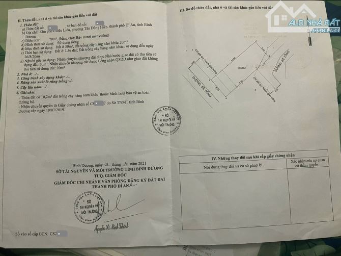 2Tỷ750__Nhà Sổ Riêng, Giá Rẻ tại Dĩ An__hẻm xe hơi đường Nguyễn Thị Chạy, gần chợ Tân Long - 11