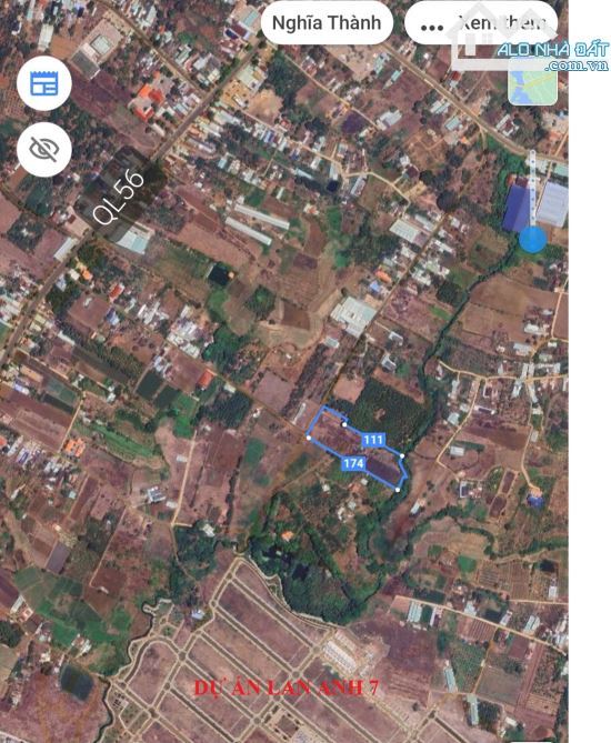 CẦN BÁN NHANH 9.436 M2 ĐẤT NGHĨA THÀNH, CHÂU ĐỨC BRVT, KẾ DỰ ÁN LAN ANH 7 GIÁ NGỘP - 1