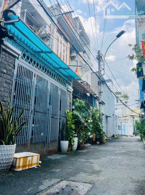 Bán nhà ( 4 x 12m)  hẻm xe hơi đường số 59, F14 - 1