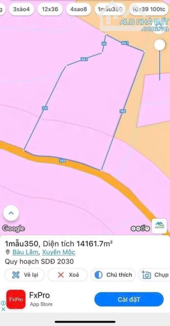 13000m2 mặt tiền đường nhựa khu dân cư đất full hồng giá rẻ tphcm - 1