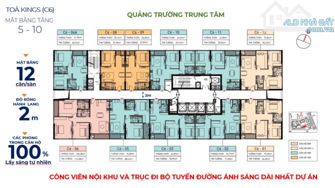 Bán căn hộ 1PN dự án Capital Square - Trung tâm thành phố Đà Nẵng - 1