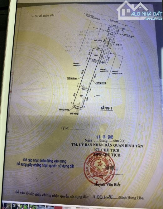 hẻm 5m Lê Trọng Tấn 3.8x25 - 4.1 tỉ - 1